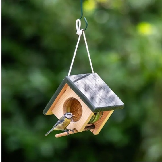 Cork Hanging Peanut Butter Feeder