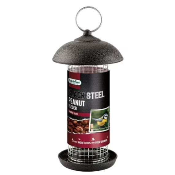 Gardman Black Steel Peanut Feeder