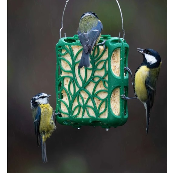 Silhouette Suet Cake Feeder