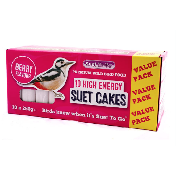 High Energy Premium Suet Blocks - Berry Flavour