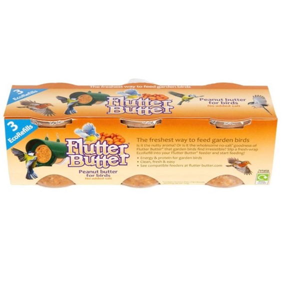  Flutter Butter EcoRefills - 3 x 140g