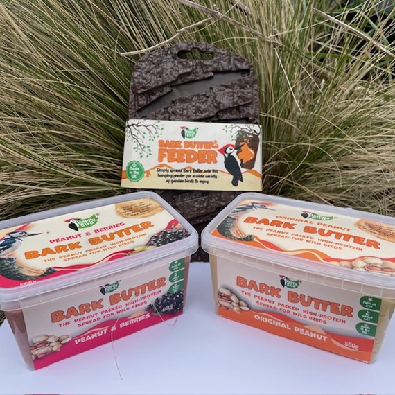 Set of 2 Bark Butter with Feeder