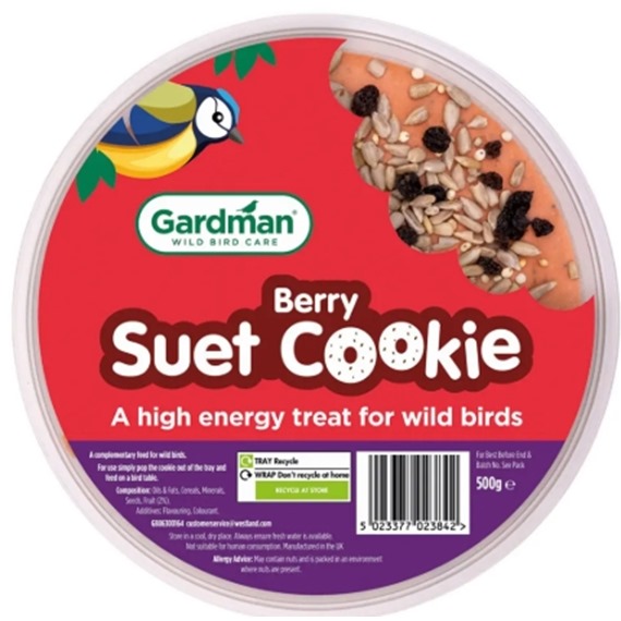 Gardman Berry Suet Cookie