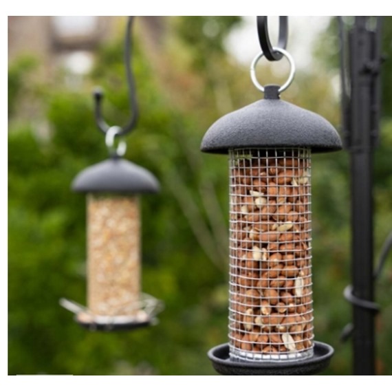 Gardman Black Steel Peanut Feeder