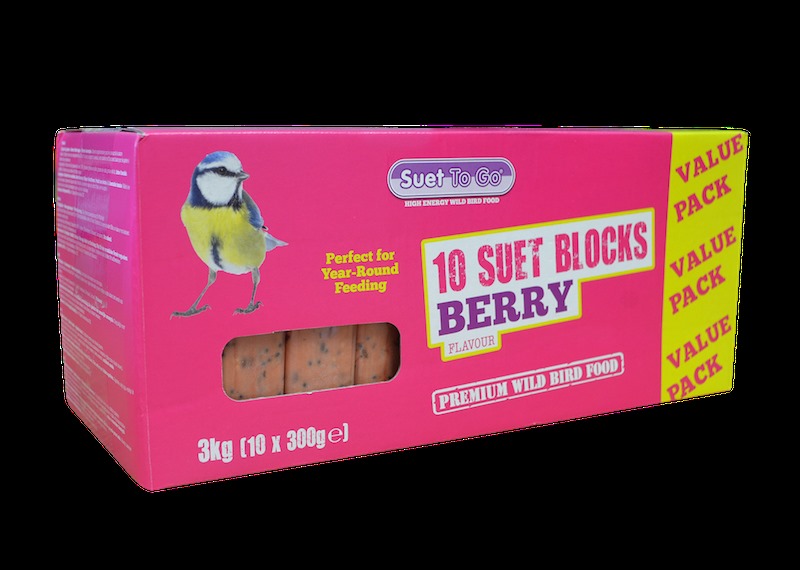 High Energy Premium Suet Blocks - Berry Flavour