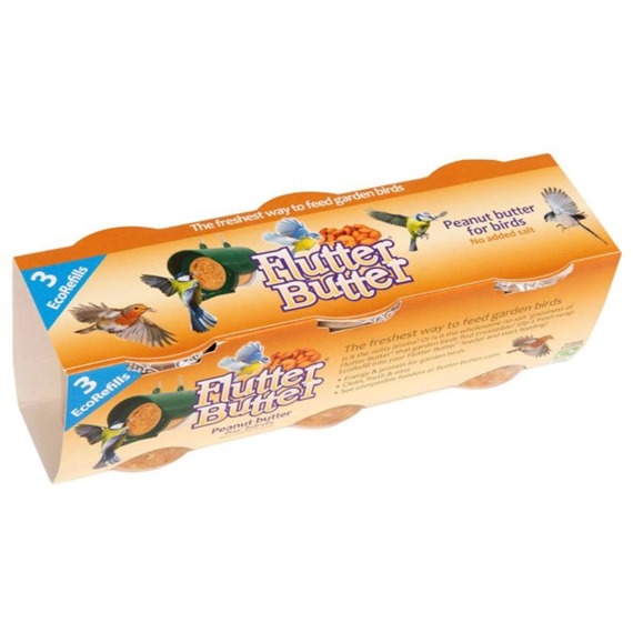  Flutter Butter EcoRefills - 3 x 140g