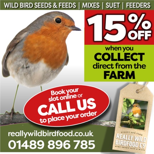 Collect your order from the farm to save 15%