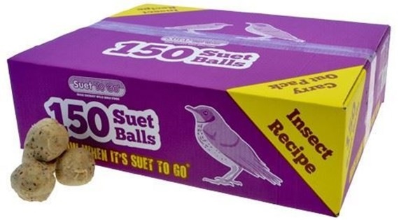 Box of Super Suet Fat Balls for garden birds